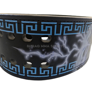 Ceinture de musculation pour l'entraînement en salle, ceinture de soutien pour la force, logo personnalisé, taille et couleur par BURAQ MMA SPORTS - Product Image 3