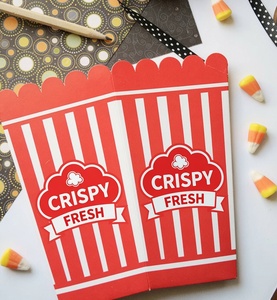 Caja de Papel para Palomitas de Maíz con Logotipo Personalizado, Reciclable, Apta para Microondas, Ecológica, Desechable, para Eventos de Cine y Fiestas - Product Image 5