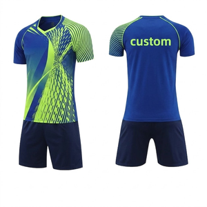 Uniformes de Fútbol Más Vendidos, Camisetas de Fútbol, Conjuntos para Hombre, Pantalones Cortos de Fútbol Transpirables, Camisetas Antibacterianas de Entrenamiento - Product Image 1