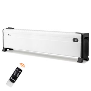 Radiateur électrique infrarouge 1500W avec télécommande, 3 niveaux de chaleur, humidificateur intégré, minuterie 12H - Product Image 2