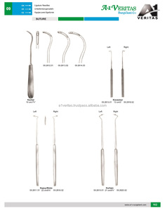 OEM Customized A-1 VERITAS (Left & Right) Kronecker 13 cm Manual Reusable <b>Suture</b> Ligature-Needles Instruments | needle holder - Product Image 6