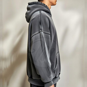 Hoodies personnalisés effet usé pour le streetwear – Couleurs sur mesure, style unique – En vente - Product Image 5