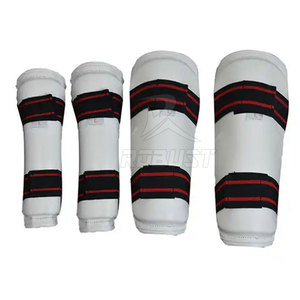 2026 Shin <b>Pad</b> Leather Taekwondo Lightweight Eco-Friendly Comfortable Protection Guard for Training - Product Image 4