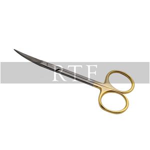Ciseaux chirurgicaux courbés avec inserts en carbure de tungstène, instruments chirurgicaux médicaux par Raw to Fine - Product Image 5