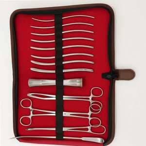 Ensemble d'instruments chirurgicaux en acier inoxydable, kit complet d'outils médicaux, instruments d'opération professionnels, kit chirurgical réutilisable - Product Image 4