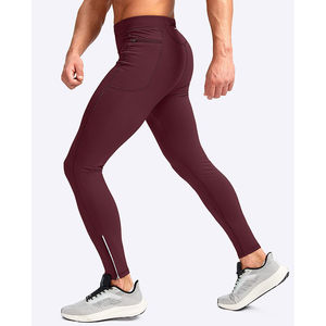 Leggings Deportivos para Hombre, Elásticos, Transpirables, con Tela que Absorbe la Humedad, para Entrenamiento, Running, Yoga y Estilo de Vida Activo, OEM - Product Image 2