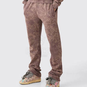 <b>Men's</b> Solid Hooded Tracksuit Full Sleeve Regular Fit 100% Cotton Fleece Breathable Autumn Casual 2 1 Design Side Pockets Elastic - Product Image 4