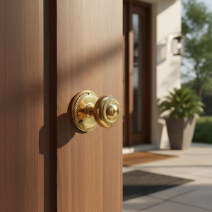 Poignée de porte en laiton antique moderne de haute qualité |   Design élégant pour hôtels et appartements Installation facile Finition durable 1 - Product Image 4