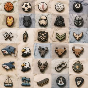 Custom PVC/Rubber 3D Embossed Patches for <b>Hats</b> <b>Bags</b> Clothes Design Wholesale Vietnamese Factory - Product Image 4