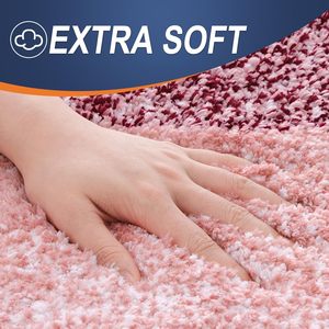 Hot Selling 17"x24" Microfiber Bath <b>Mat</b> Super Absorbent Non-Slip Floor Thick Plush Shaggy Tufted <b>Bathroom</b> Rug Washable Hotel - Product Image 3