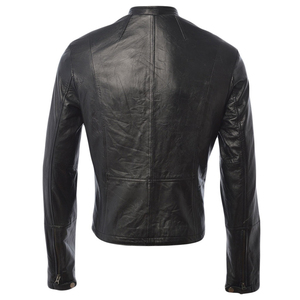 <b>Top</b> Quality Material in Wholesale Men's Leather Jacket For Biker Distressed plus size Leather jacket - Product Image 2
