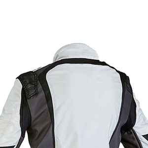 Combinaison de course moto homme blanche à manches longues, color-block, respirante, toutes saisons, personnalisable OEM - Product Image 3