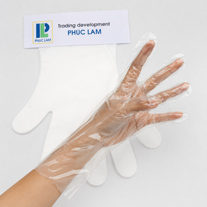 Phuc Lam Transparent Disposable PVC <b>Gloves</b> Ultra <b>Thin</b> Waterproof Cleaning Supplies Household <b>Gloves</b> - Product Image 1