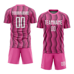 Ensemble de maillots de football à manches courtes de haute qualité, impression numérique, vente en gros, vêtements de sport à séchage rapide, unisexe - Product Image 1