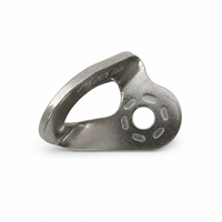 Handy Man 735SS Edelstahl Vibrationspolierter X-Kopf Metrischer Kletterbolzen mit Öse für Kettenanker 26kN 10 & 12mm