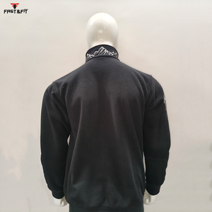 Veste polaire d'hiver pour homme, 100 % polyester, col montant, tendance, pour l'extérieur, enduite, vente en gros hiver - Product Image 6