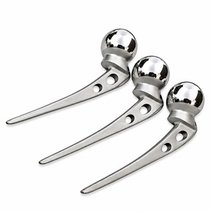 Prothèse de hanche bipolaire, implant orthopédique, 38 mm à 40 mm, prothèse chirurgicale de remplacement de la hanche, manuelle, en acier inoxydable allemand massif - Product Image 2