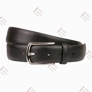 Cinturón de Cuero Vacuno para Hombre con Hebilla, Diseño de Moda 2026 - Product Image 1