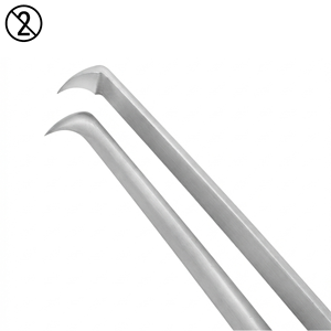Pinzas de Capsulorrhexis Nevyas, Instrumento Desechable de un Solo Uso, Pinzas Quirúrgicas Oftálmicas de Acero Inoxidable para Cirugía de Cataratas - Product Image 4