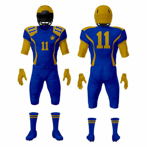 <b>Hot</b> Sale High Professional Comfortable Breathable New Design Best Supplier Top Trendy Sport Wear American Football Uniform - Product Image 3