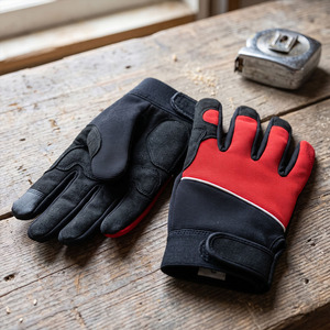 Guantes de Seguridad Resistentes al Calor y a la Abrasión Amara, Certificación CE, Antideslizantes, Duraderos, Construcción de Cuero Sintético, Gran Venta - Product Image 5