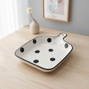 Bandeja para Hornear Cuadrada de 9 Pulgadas con Asa, de Gres, Calidad Premium, 3460901-23X16.5 - Product Image 6