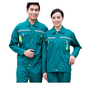 Vêtements de travail d'été de haute qualité à manches longues, résistants à l'usure, uniforme de travail avec bande réfléchissante, uniformes de travail - Product Image 3