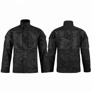 Veste de camouflage légère pour homme, vêtements d'uniforme, veste utilitaire d'extérieur, col montant, vêtements d'entraînement professionnels en plein air - Product Image 2