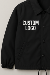 Unisex <b>Coach</b> Jacket | Custom Printed / Embroidered Logo | Bulk Wholesale Supplier OEM Service Available - Product Image 5