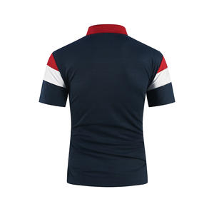 เสื้อเชิ้ตผู้ชายลำลองคุณภาพสูง แห้งเร็ว แขนสั้น ผ้าฟลีซเป็นมิตรกับสิ่งแวดล้อม ปักโลโก้ด้านหน้า เหมาะสำหรับชุดทำงาน - Product Image 2