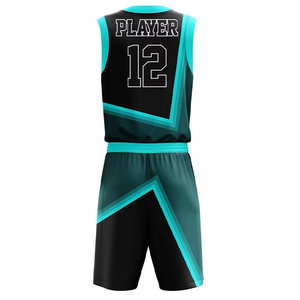 Ensemble d'uniformes de basketball personnalisés en gros pour hommes - Service OEM Maillots et shorts sans manches respirants et à séchage rapide - Product Image 6