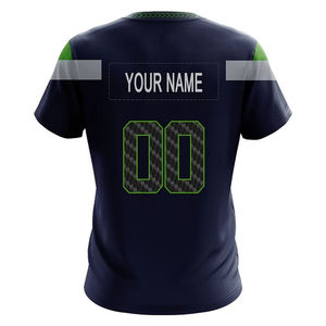 Maillot de football personnalisé, léger et confortable, créez votre propre design, nouvelle arrivée, faible MOQ, vêtements de football américain, maillot en mesh - Product Image 3