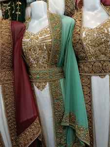 อาบายะห์ดีไซน์ผสมผสาน - ลายดอกไม้ลำลอง ผ้าโพลีเอสเตอร์ ทรงหลวมสำหรับผู้หญิง - ราคาสุดคุ้ม ขายดี - Product Image 6