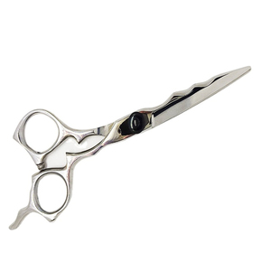 Tijeras de Barbero Personalizadas 2026 de Acero Inoxidable de 6.5 Pulgadas con Reposamanos Fijo, Tijeras de Peluquería - Product Image 1