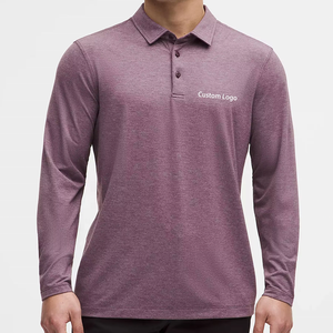 Chemise Homme Décontractée Unie en Satin Tricoté Respirant 160g Polyester/Coton Anti-Plis à Col Rabattu et Bouton Unique pour l'Été - Product Image 2