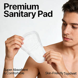 Serviettes hygiéniques confortables pour hommes, absorbantes, fines et légères, pour incontinence légère, pour adultes. - Product Image 2