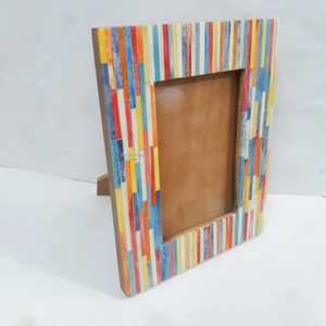 Nordic Rounded Wooden <b>Picture</b> <b>Frame</b> Minimalist Desktop Photo <b>Frame</b> Tabletop Natural Walnut <b>Wood</b> <b>Frame</b> Wholesale Custom Framing - Product Image 3