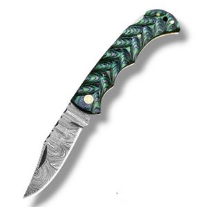Cuchillos Plegables Personalizados con Hoja de Acero Estampado, Mango Resistente y Funda Protectora de Cuero para Camping, Caza y Senderismo - Product Image 2