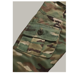Men's <b>Waterproof</b> Winter Casual Hunting Pants Soft Shell Fabric Print Pattern Mid Waist Button Fly Closure-for Running Streetwear - Product Image 4