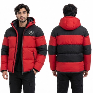 Chaqueta Acolchada para Hombre, Ligera, de Poliéster, con Relleno Cálido, Cierre Frontal Completo, Cómoda para el Invierno - Product Image 6