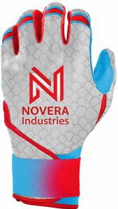 Custom Made Children's Leather <b>Baseball</b> Batting <b>Gloves</b> Breathable Quick-Dry Grip Anti-Slip Hook Loop Closure Lightweight Durable - Product Image 6