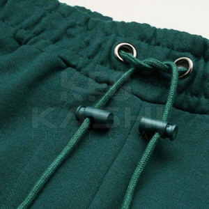 Low MOQ <b>Men</b> Straight Mid Waist Cotton <b>Trousers</b> with <b>Elastic</b> Waistband Relaxed Fit Breathable Fabric Perfect for Casual Days - Product Image 6