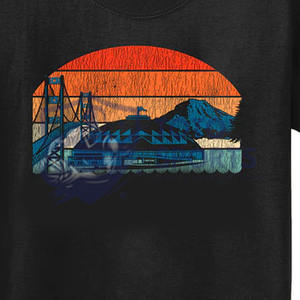 Camiseta de Algodón para Hombre, Cuello Redondo, Transpirable, Ligera, Cómoda, con Logotipo Personalizado, Impresa, de Alta Calidad, al por Mayor - Product Image 4