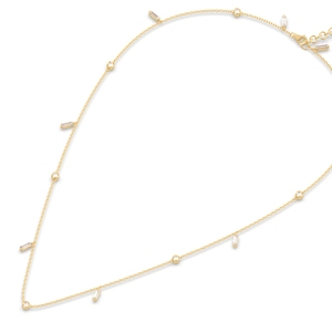 Colliers minimalistes REYES en argent sterling 925 avec moissanite taille baguette de 0,73 carat pour femmes, certifiés GRA, bijoux fins - Product Image 6