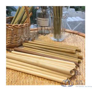 สินค้าขายดี |   ชุดแปรงทำความสะอาดหลอดดูดน้ำทำจากไม้ไผ่แบบใช้ซ้ำได้ของบลูโลตัสฟาร์ม สำหรับเครื่องดื่มสมูทตี้ ชานมไข่มุก ขายส่ง ดาลัก - Product Image 1