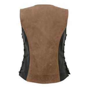 Chaleco de Cuero para Motociclistas, Chaleco de Moda para Motociclistas, Duradero, Cómodo, Elegante y Ligero para Uso al Aire Libre - Product Image 6
