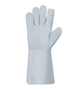 Gants de soudage en cuir, protection double paume, manches longues, sécurité, sans silicone, sans latex, durables, antidérapants - Product Image 3