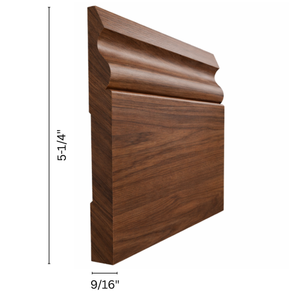 Molduras de Madera de Nogal para Paredes, Techos, Puertas y Muebles, Molduras Decorativas para Paredes, Cornisas y Zócalos - Product Image 2