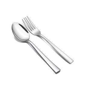 Ensemble de couverts en acier inoxydable écologiques, finition polie dorée, ajoute une touche moderne et luxueuse, pour les tables décontractées ou formelles, les fêtes - Product Image 6