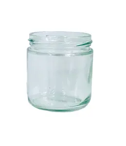 MIT Straight-sided Round Glass Food Storage jars glass wholesale